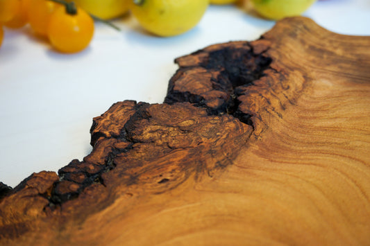 Frühstücksbrett aus Rhöner Laubholz – handgefertigtes Unikat